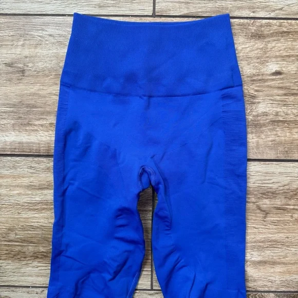 Lululemon Zone In Tight Size 4 Sapphire Blue Full length Leggings - Picture 8 of 16